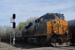 Southbound unit tanker train pounds the diamonds